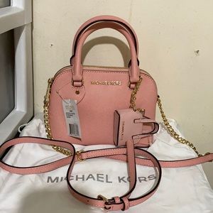 Michael Kors Cindy XS Crossbody Pale Pink